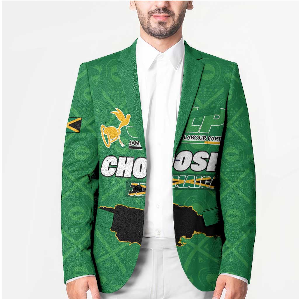 Personalized Jamaica Labour Party Blazer Choose Jamica - Wonder Print Shop