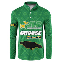 Personalized Jamaica Labour Party Button Sweatshirt Choose Jamica - Wonder Print Shop