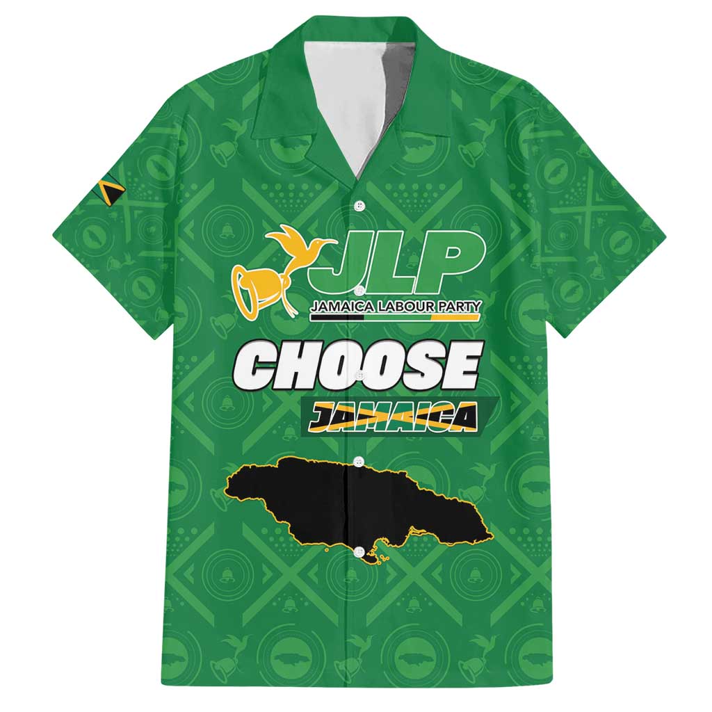 Personalized Jamaica Labour Party Hawaiian Shirt Choose Jamica - Wonder Print Shop