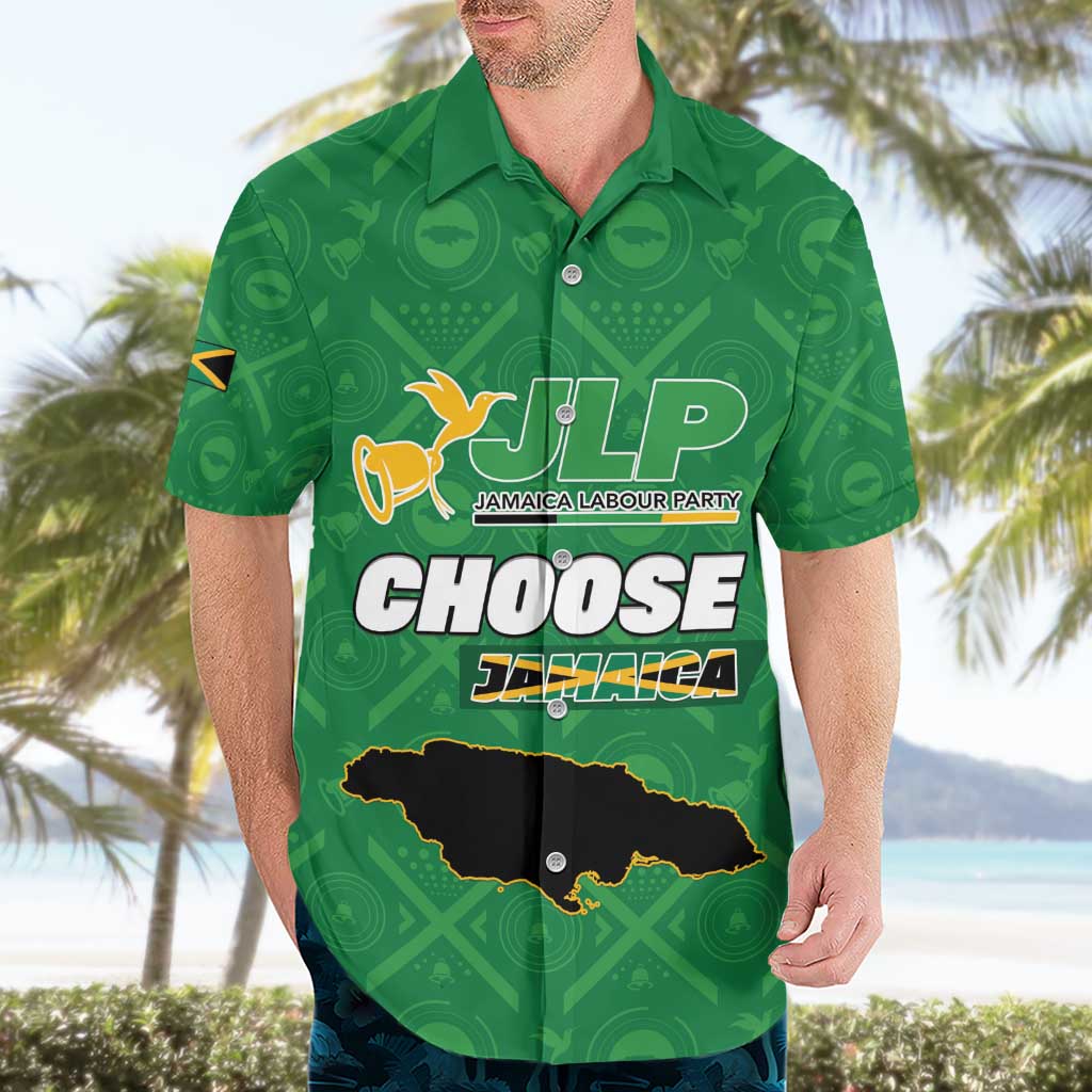 Personalized Jamaica Labour Party Hawaiian Shirt Choose Jamica - Wonder Print Shop