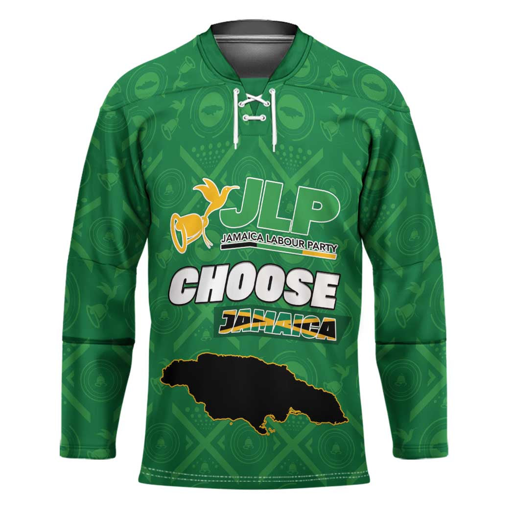 Personalized Jamaica Labour Party Hockey Jersey Choose Jamica - Wonder Print Shop