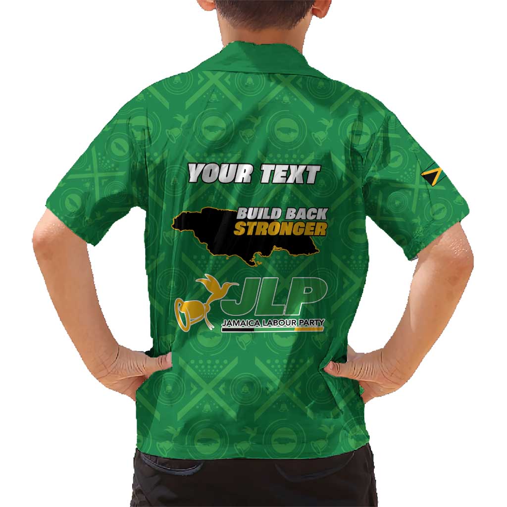 Personalized Jamaica Labour Party Kid Hawaiian Shirt Choose Jamica - Wonder Print Shop
