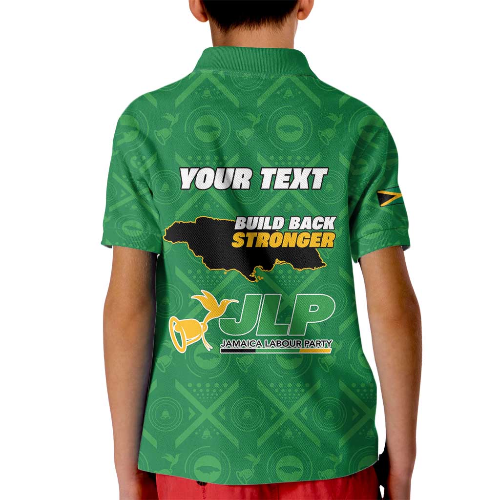 Personalized Jamaica Labour Party Kid Polo Shirt Choose Jamica - Wonder Print Shop