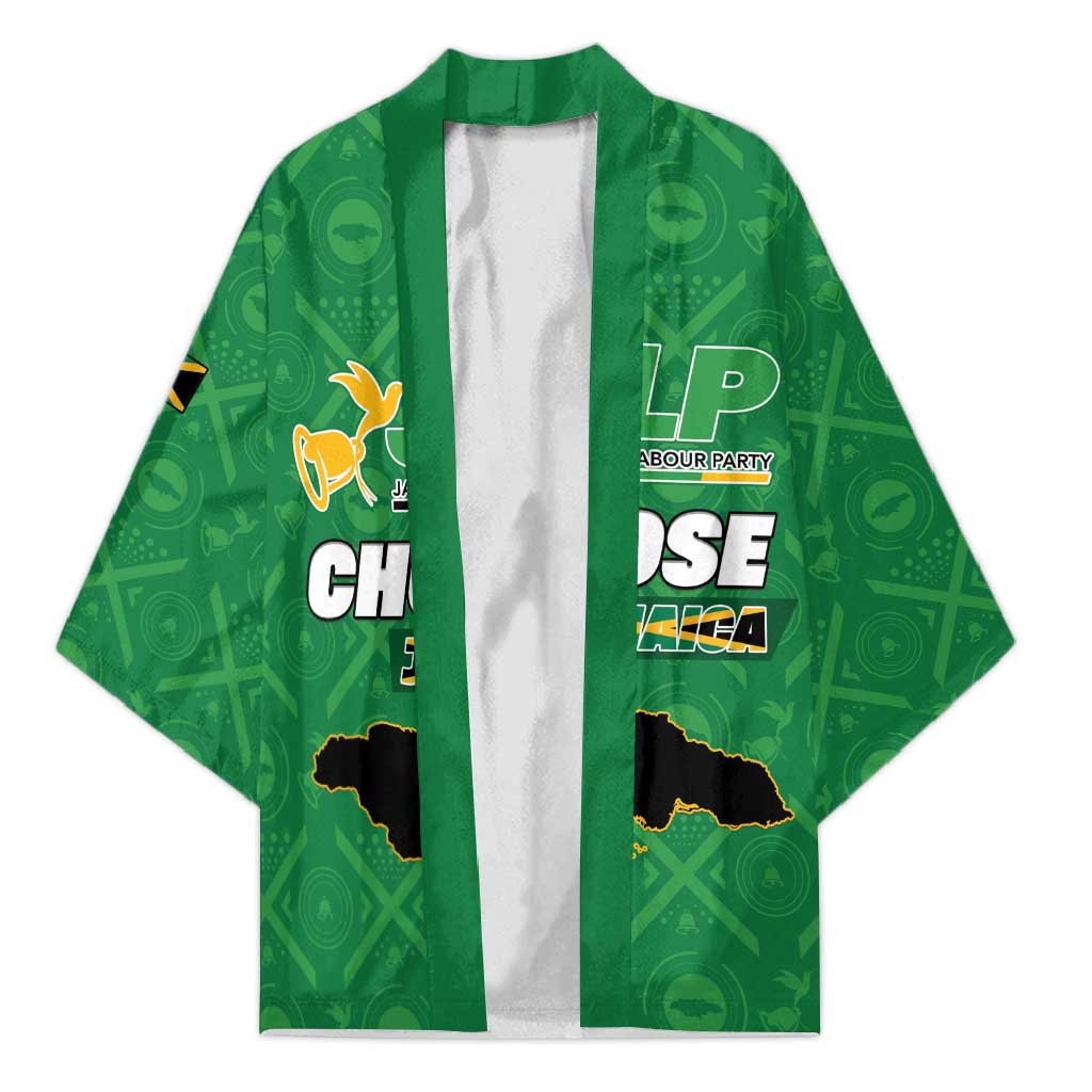 Personalized Jamaica Labour Party Kimono Choose Jamica - Wonder Print Shop