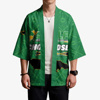 Personalized Jamaica Labour Party Kimono Choose Jamica - Wonder Print Shop