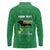 Personalized Jamaica Labour Party Long Sleeve Polo Shirt Choose Jamica - Wonder Print Shop