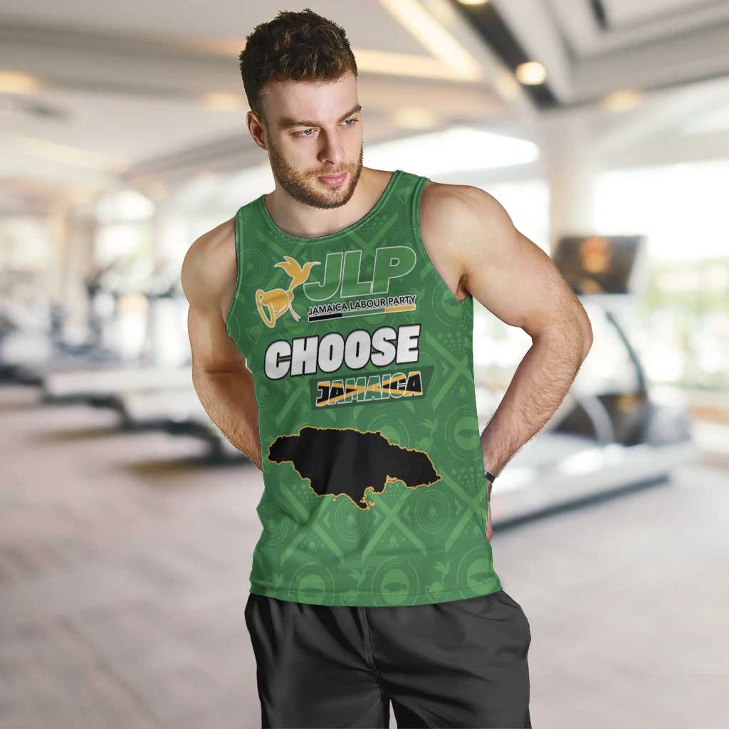 Personalized Jamaica Labour Party Men Tank Top Choose Jamica - Wonder Print Shop