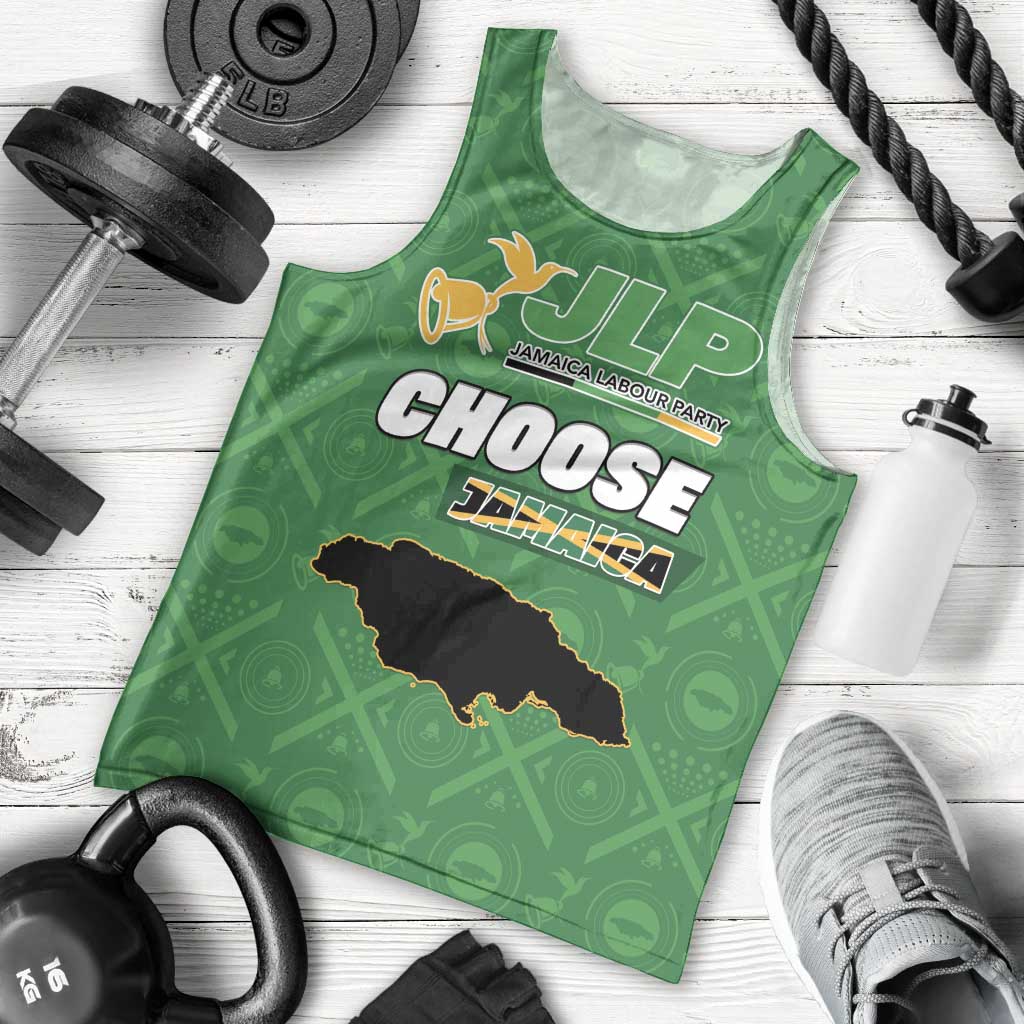 Personalized Jamaica Labour Party Men Tank Top Choose Jamica - Wonder Print Shop