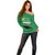 Personalized Jamaica Labour Party Off Shoulder Sweater Choose Jamica - Wonder Print Shop