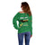 Personalized Jamaica Labour Party Off Shoulder Sweater Choose Jamica - Wonder Print Shop