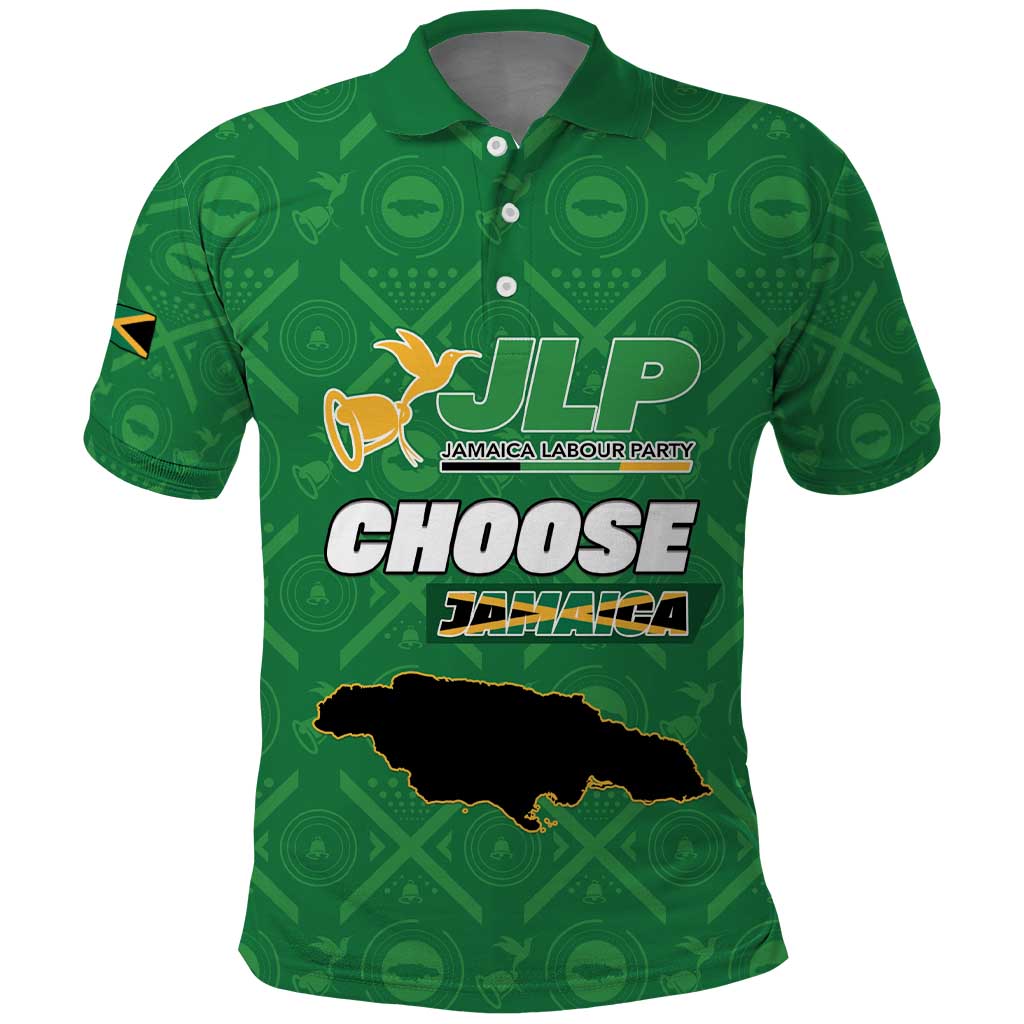 Personalized Jamaica Labour Party Polo Shirt Choose Jamica - Wonder Print Shop