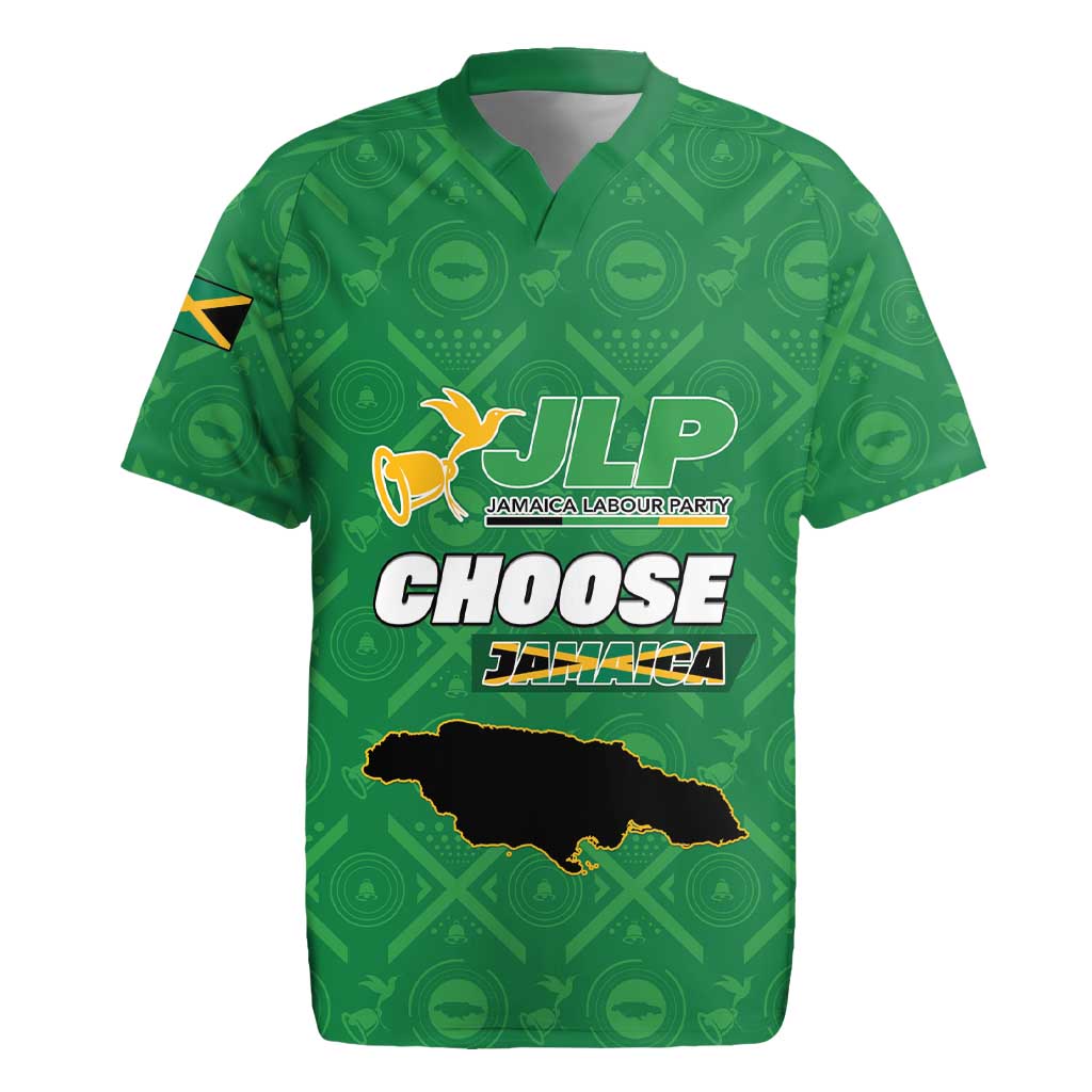 Personalized Jamaica Labour Party Rugby Jersey Choose Jamica - Wonder Print Shop