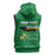 Personalized Jamaica Labour Party Sleeveless Zip Hoodie Choose Jamica - Wonder Print Shop