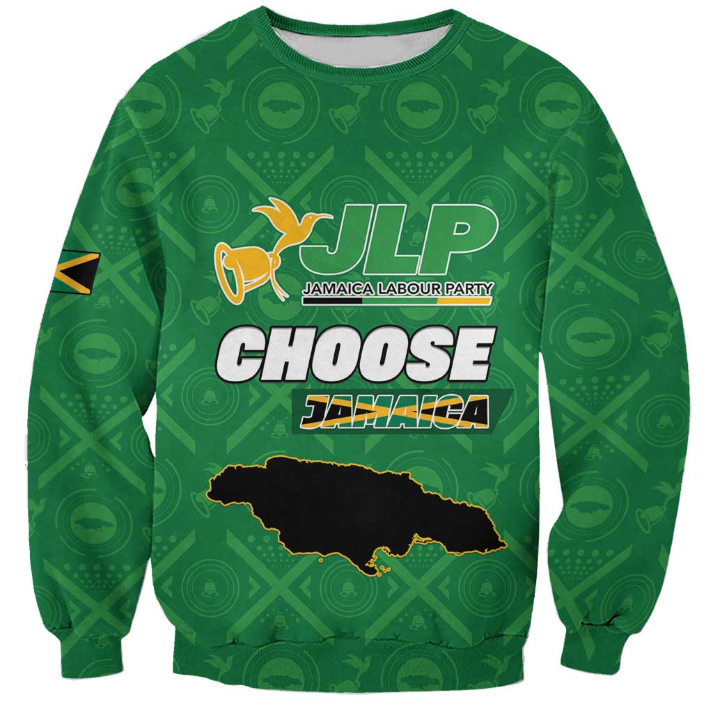 Personalized Jamaica Labour Party Sweatshirt Choose Jamica - Wonder Print Shop