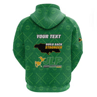 Personalized Jamaica Labour Party Zip Hoodie Choose Jamica - Wonder Print Shop