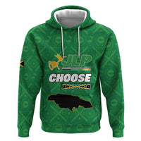 Personalized Jamaica Labour Party Zip Hoodie Choose Jamica - Wonder Print Shop
