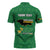 Personalized Jamaica Labour Party Zipper Polo Shirt Choose Jamica - Wonder Print Shop