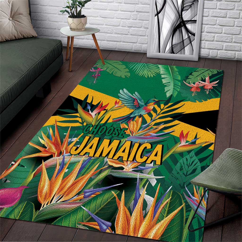 JLP 1PM Holness Area Rug Jamaica Labour Party - Tropical Style - Wonder Print Shop