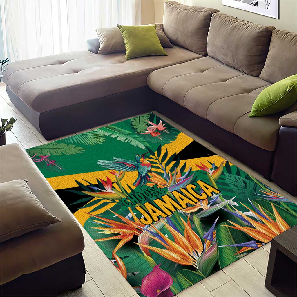 JLP 1PM Holness Area Rug Jamaica Labour Party - Tropical Style - Wonder Print Shop