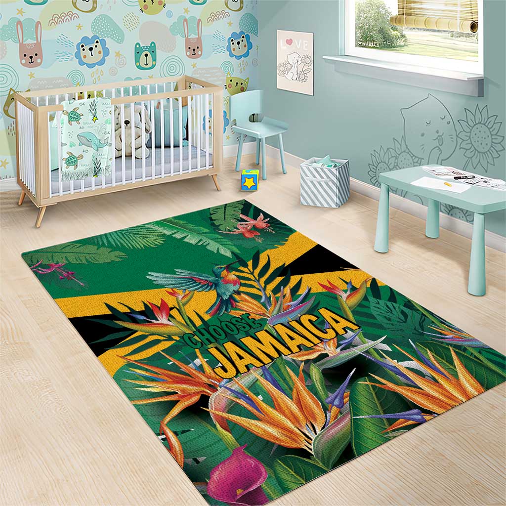 JLP 1PM Holness Area Rug Jamaica Labour Party - Tropical Style - Wonder Print Shop