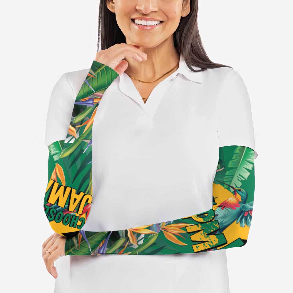 JLP 1PM Holness Arm Sleeves Jamaica Labour Party - Tropical Style - Wonder Print Shop