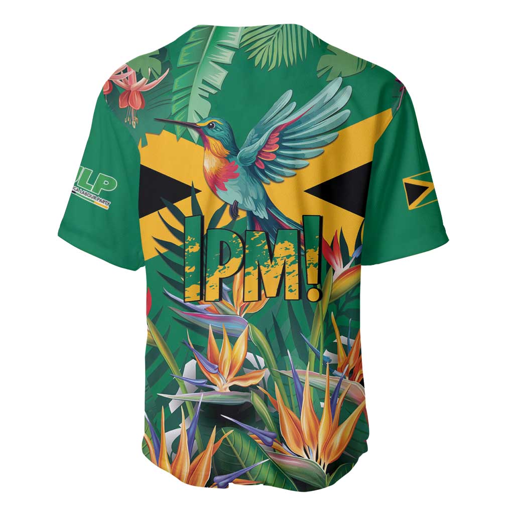 JLP 1PM Holness Baseball Jersey Jamaica Labour Party - Tropical Style - Wonder Print Shop