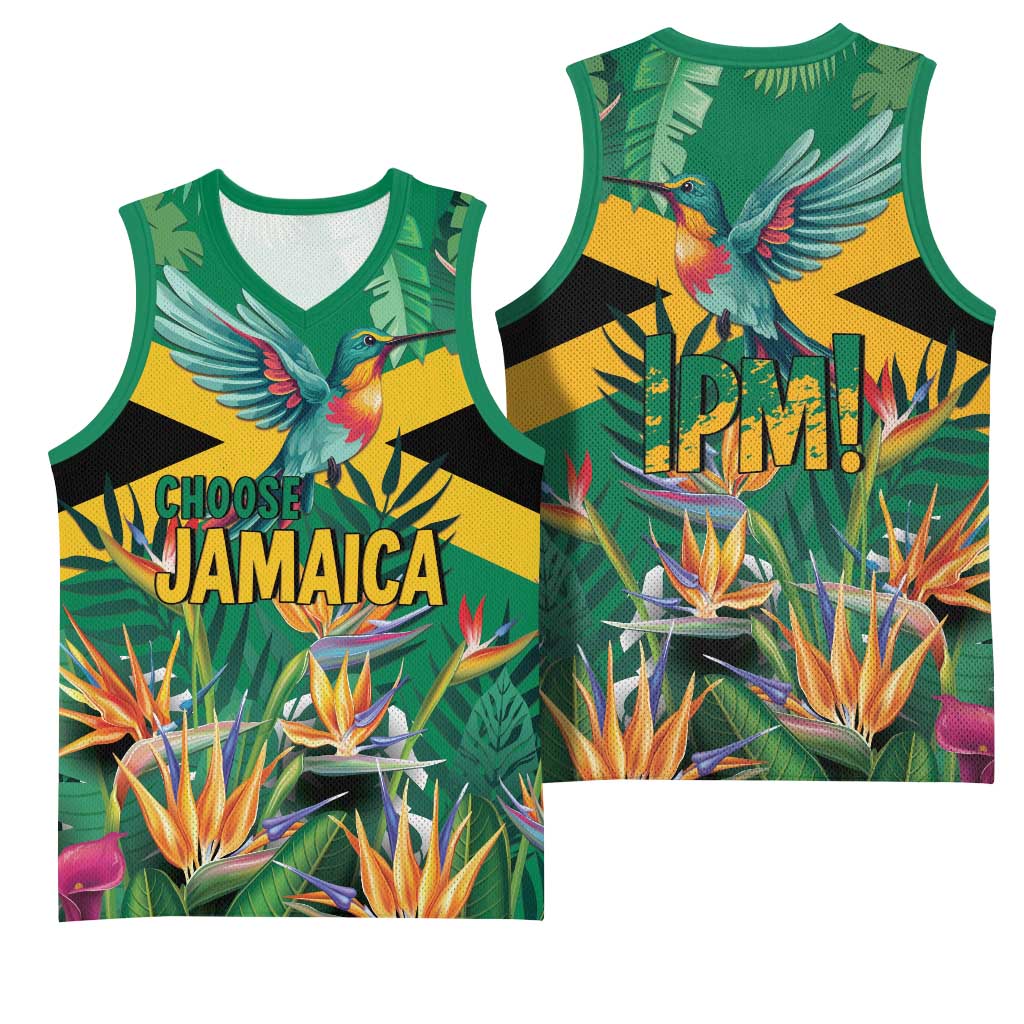 JLP 1PM Holness Basketball Jersey Jamaica Labour Party - Tropical Style - Wonder Print Shop