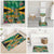 JLP 1PM Holness Bathroom Set Jamaica Labour Party - Tropical Style - Wonder Print Shop