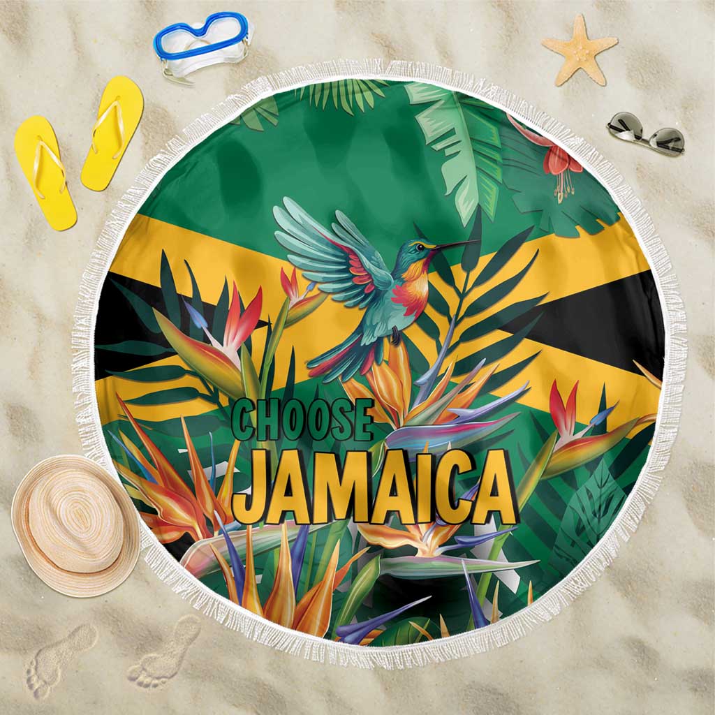 JLP 1PM Holness Beach Blanket Jamaica Labour Party - Tropical Style - Wonder Print Shop
