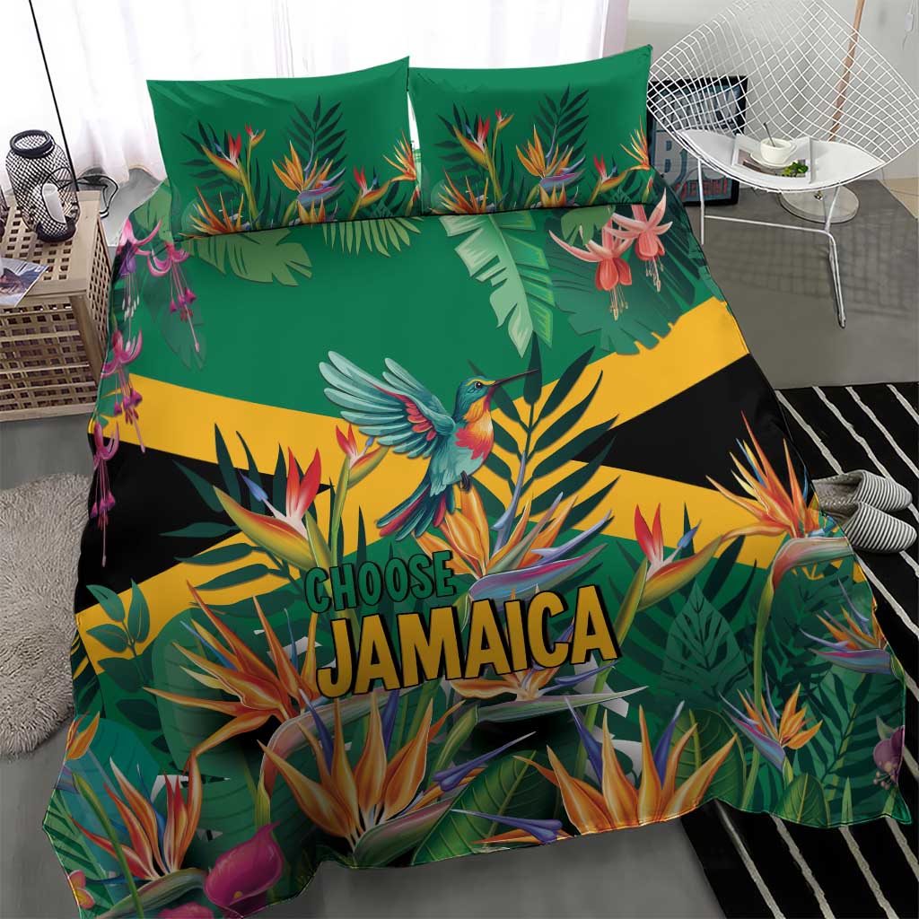 JLP 1PM Holness Bedding Set Jamaica Labour Party - Tropical Style - Wonder Print Shop