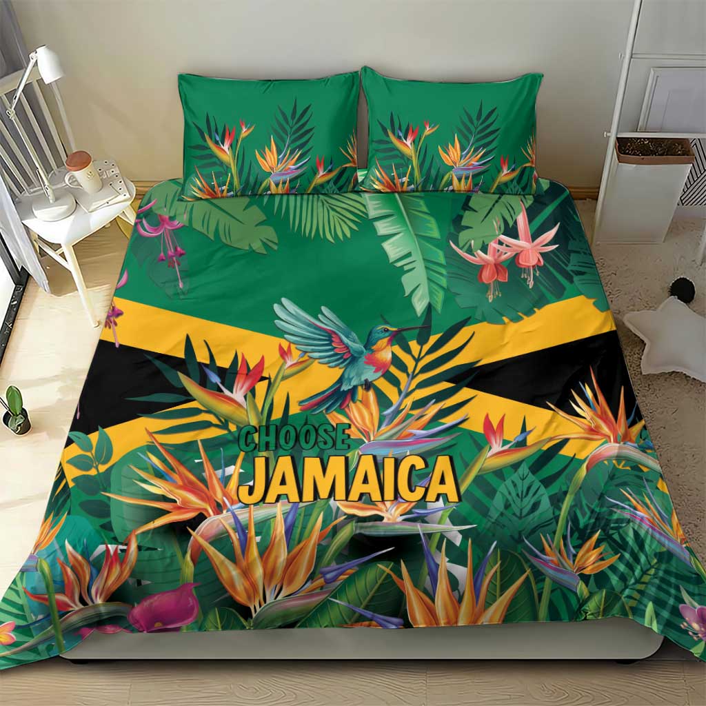 JLP 1PM Holness Bedding Set Jamaica Labour Party - Tropical Style - Wonder Print Shop