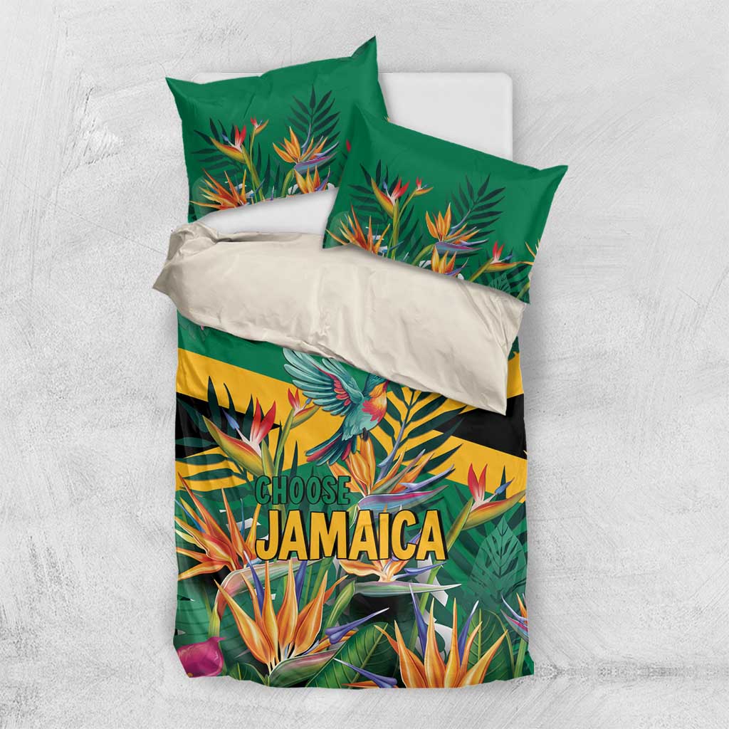 JLP 1PM Holness Bedding Set Jamaica Labour Party - Tropical Style - Wonder Print Shop
