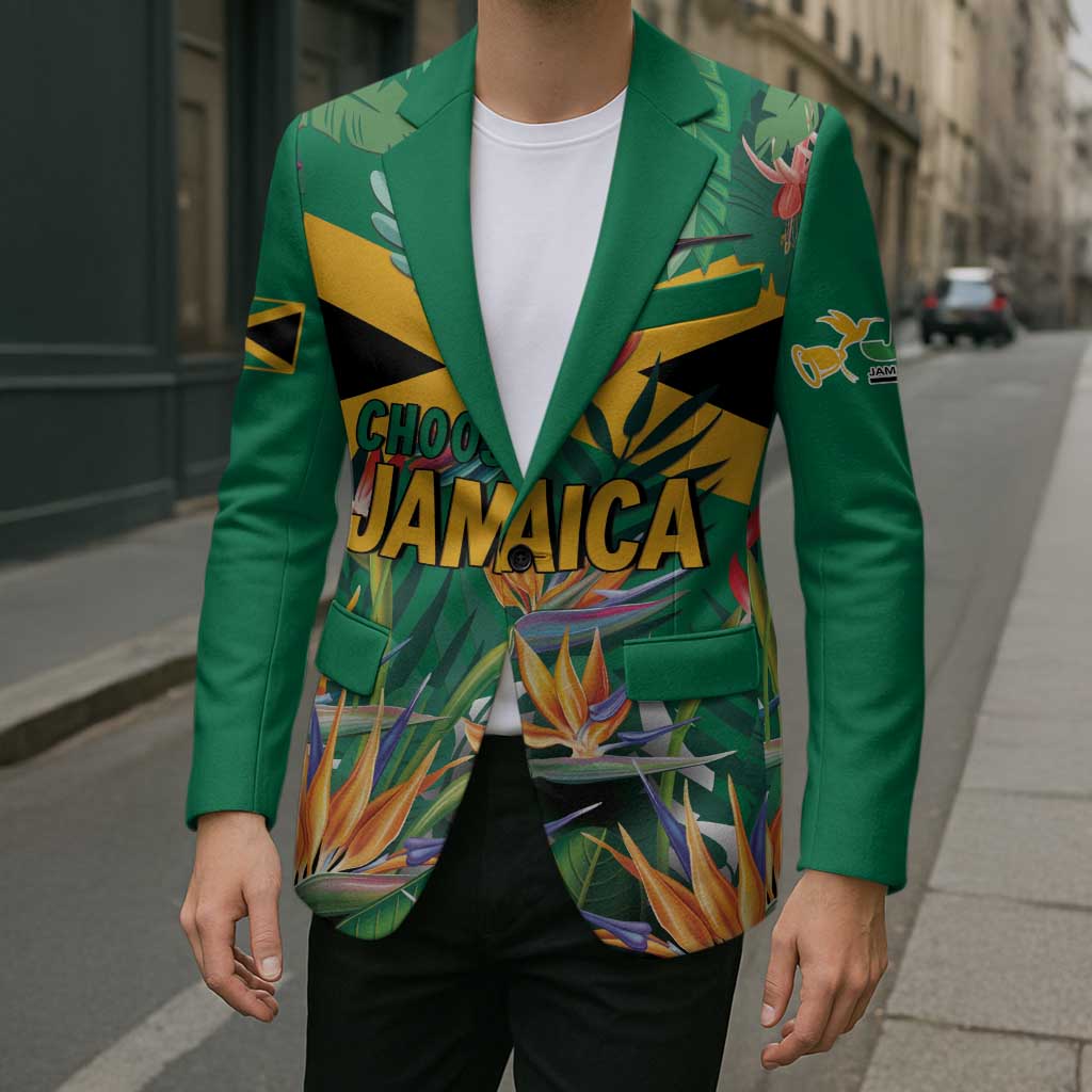 JLP 1PM Holness Blazer Jamaica Labour Party - Tropical Style - Wonder Print Shop