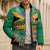 JLP 1PM Holness Bomber Puffer Jacket Jamaica Labour Party - Tropical Style - Wonder Print Shop