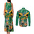 JLP 1PM Holness Couples Matching Tank Maxi Dress and Long Sleeve Button Shirt Jamaica Labour Party - Tropical Style - Wonder Print Shop