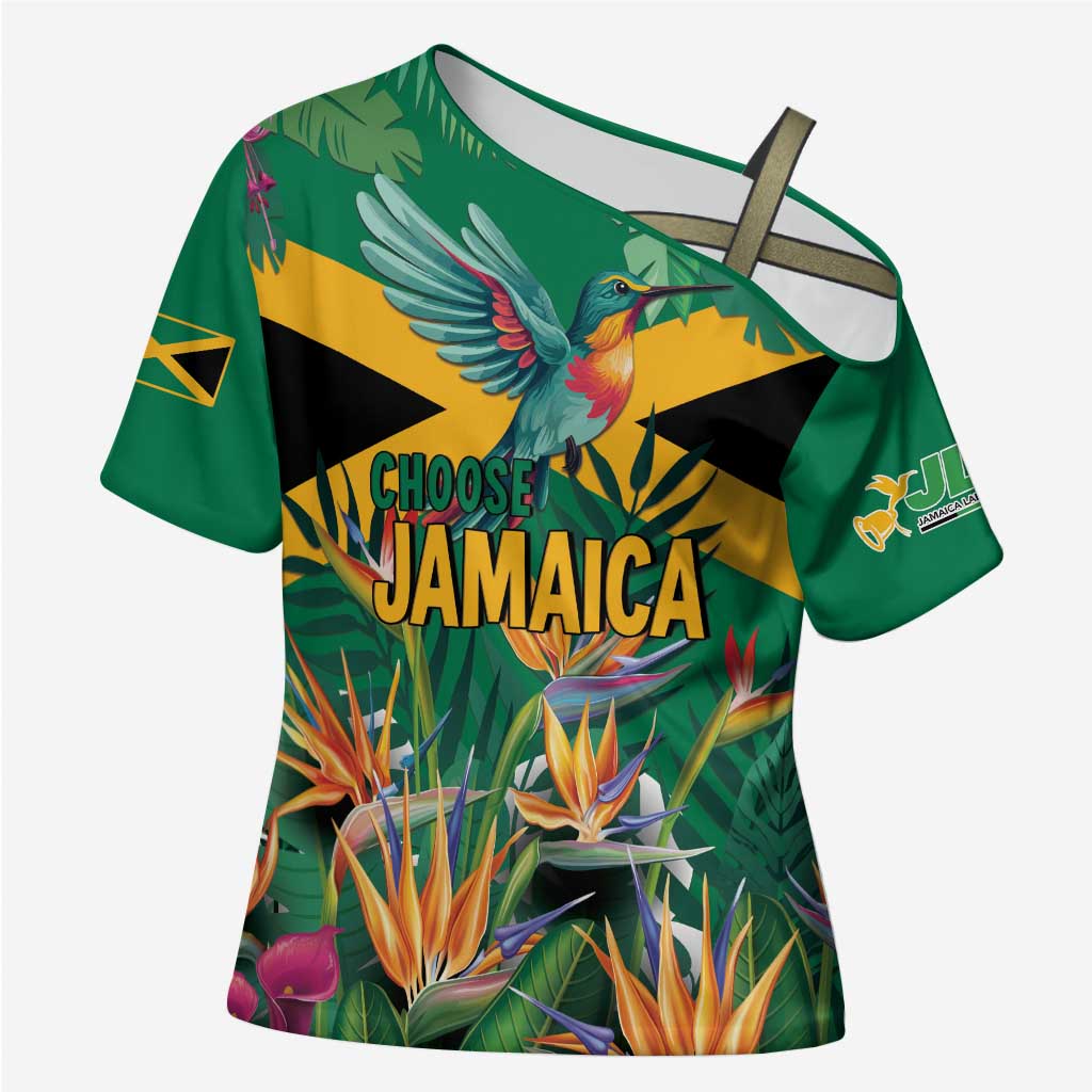 JLP 1PM Holness Cross Shoulder Shirt Jamaica Labour Party - Tropical Style - Wonder Print Shop