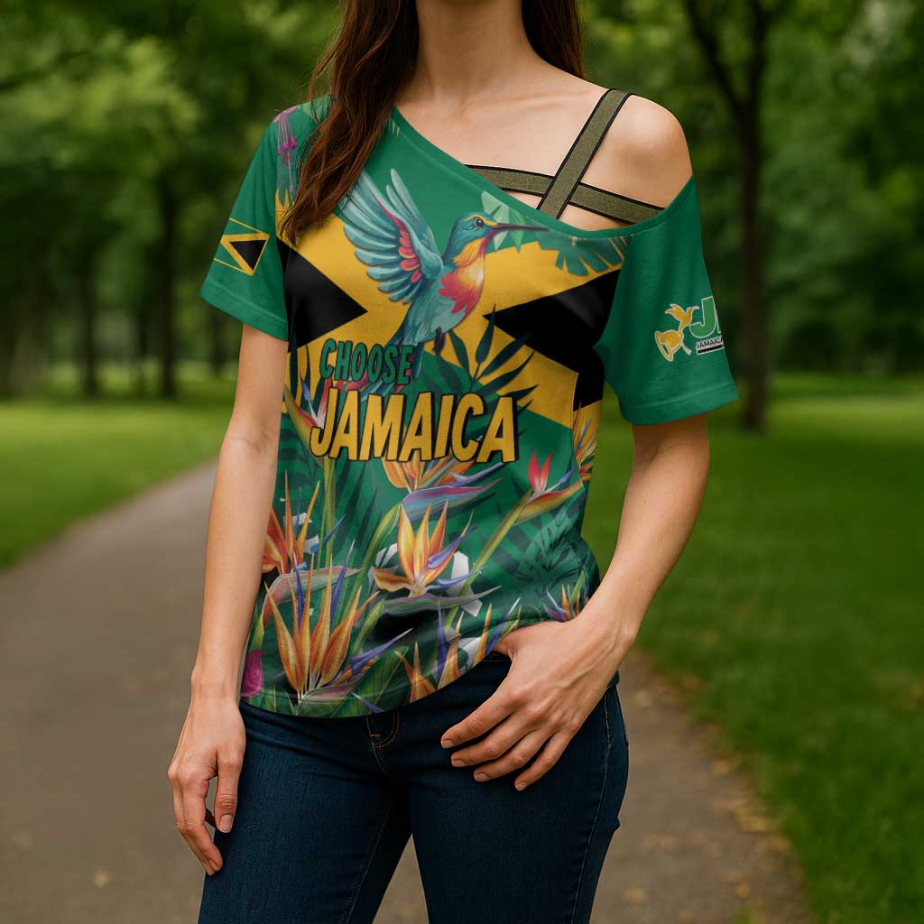 JLP 1PM Holness Cross Shoulder Shirt Jamaica Labour Party - Tropical Style - Wonder Print Shop