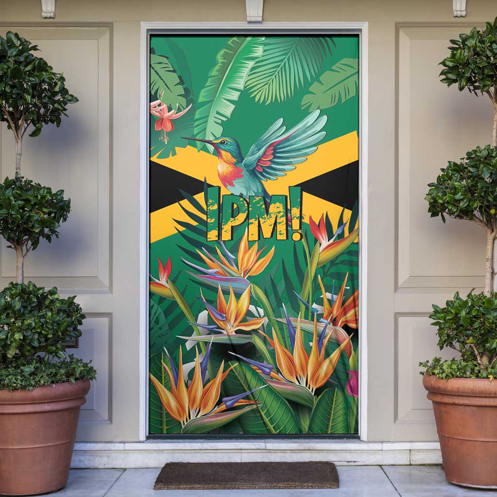 JLP 1PM Holness Door Cover Jamaica Labour Party - Tropical Style - Wonder Print Shop