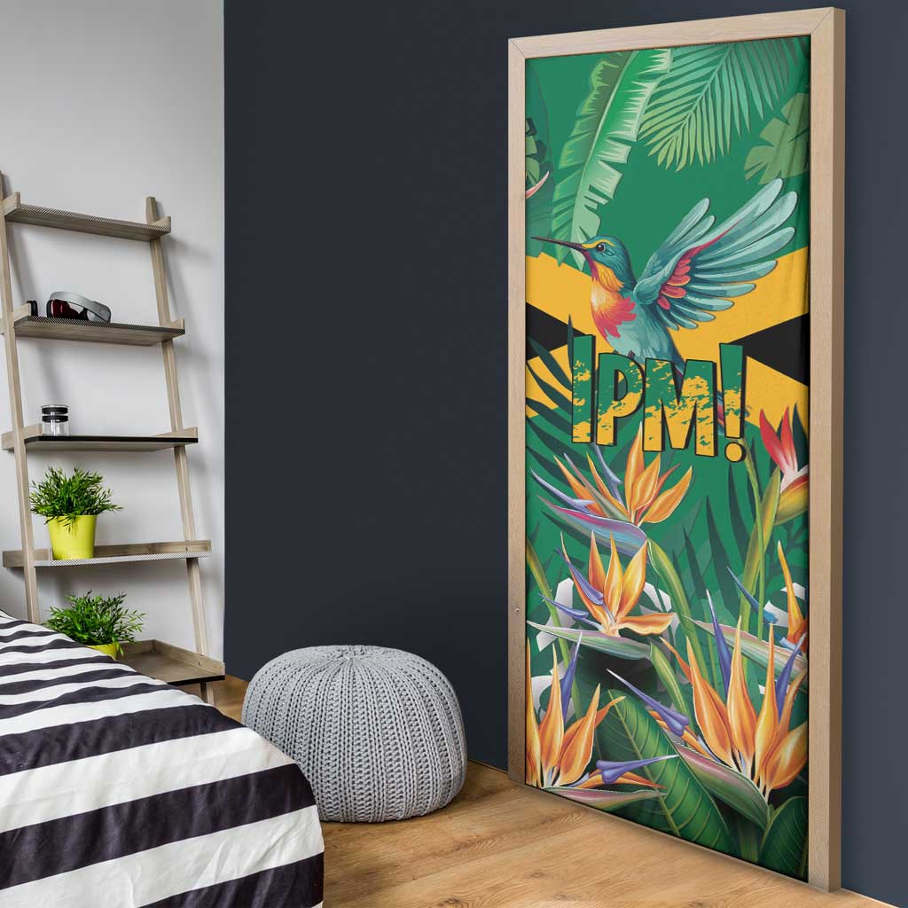 JLP 1PM Holness Door Cover Jamaica Labour Party - Tropical Style - Wonder Print Shop