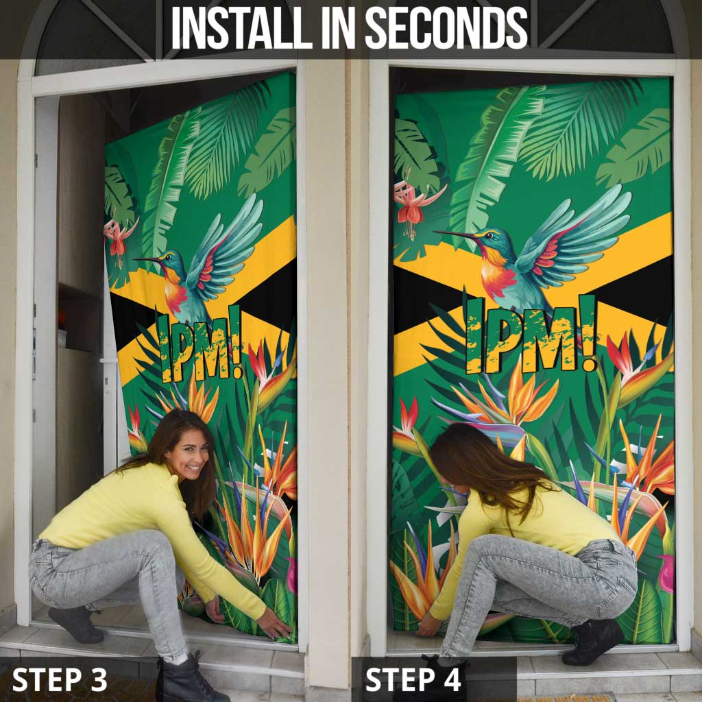 JLP 1PM Holness Door Cover Jamaica Labour Party - Tropical Style - Wonder Print Shop