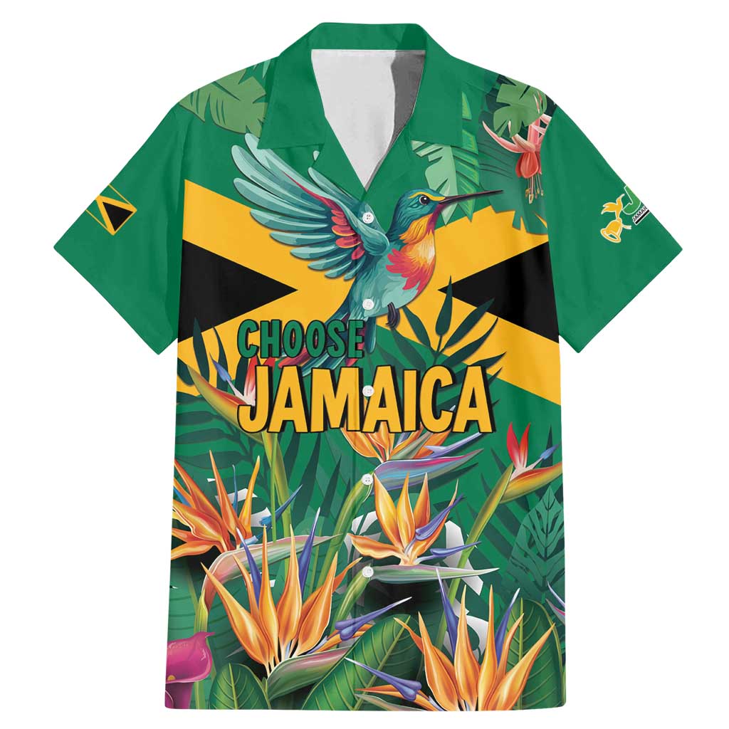JLP 1PM Holness Family Matching Mermaid Dress and Hawaiian Shirt Jamaica Labour Party - Tropical Style - Wonder Print Shop