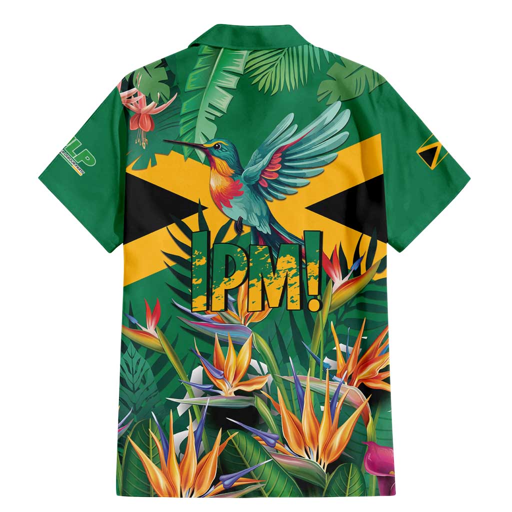 JLP 1PM Holness Family Matching Mermaid Dress and Hawaiian Shirt Jamaica Labour Party - Tropical Style - Wonder Print Shop