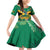 JLP 1PM Holness Family Matching Off Shoulder Short Dress and Hawaiian Shirt Jamaica Labour Party - Tropical Style - Wonder Print Shop