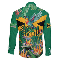 JLP 1PM Holness Family Matching Puletasi and Hawaiian Shirt Jamaica Labour Party - Tropical Style - Wonder Print Shop