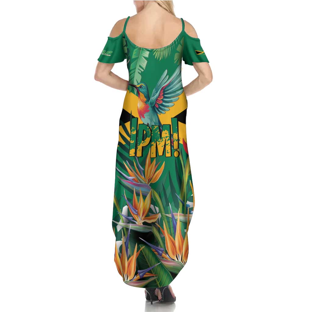JLP 1PM Holness Family Matching Summer Maxi Dress and Hawaiian Shirt Jamaica Labour Party - Tropical Style - Wonder Print Shop