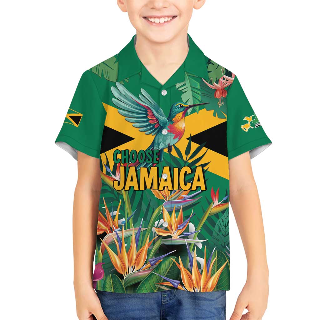 JLP 1PM Holness Family Matching Summer Maxi Dress and Hawaiian Shirt Jamaica Labour Party - Tropical Style - Wonder Print Shop