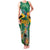 JLP 1PM Holness Family Matching Tank Maxi Dress and Hawaiian Shirt Jamaica Labour Party - Tropical Style - Wonder Print Shop