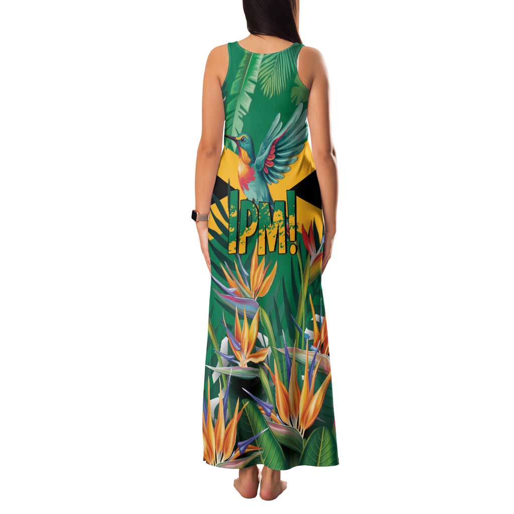 JLP 1PM Holness Family Matching Tank Maxi Dress and Hawaiian Shirt Jamaica Labour Party - Tropical Style - Wonder Print Shop