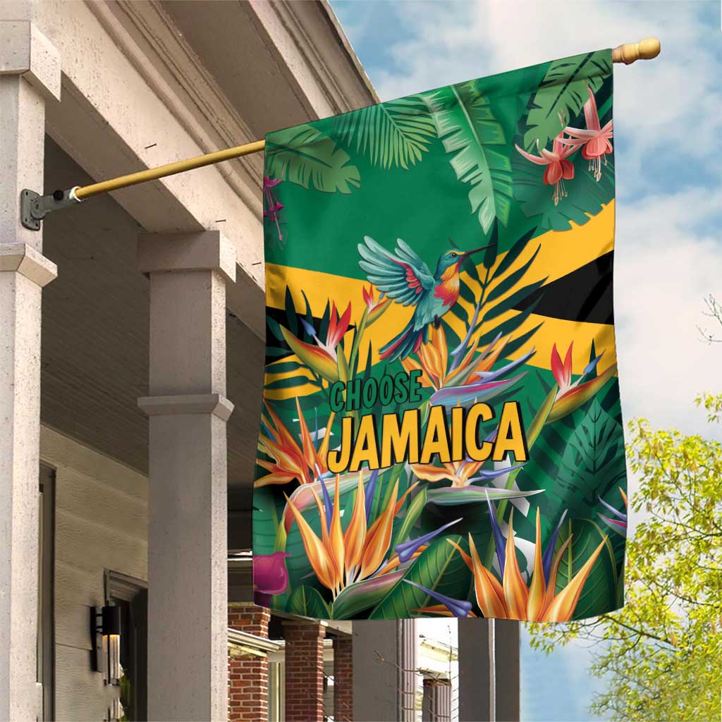 JLP 1PM Holness Garden Flag Jamaica Labour Party - Tropical Style - Wonder Print Shop
