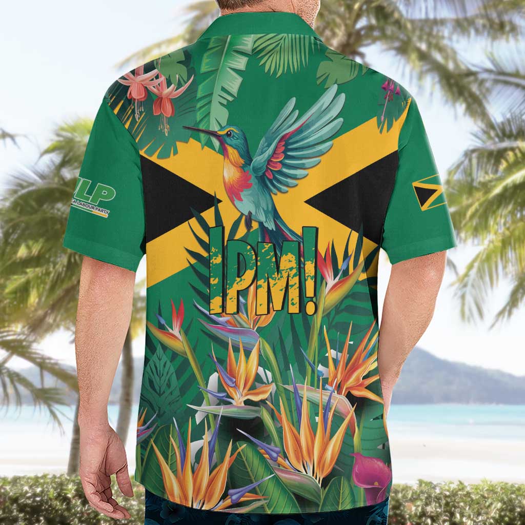 JLP 1PM Holness Hawaiian Shirt Jamaica Labour Party - Tropical Style - Wonder Print Shop